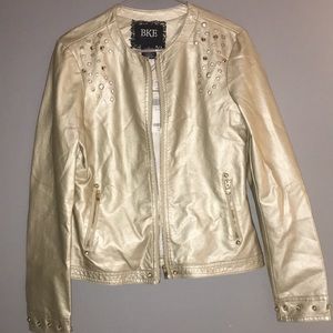 NWT BKE Gold Jacket Medium